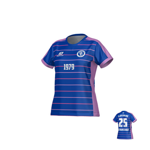 Cadence Womens Jersey - Royal Blue & Purple