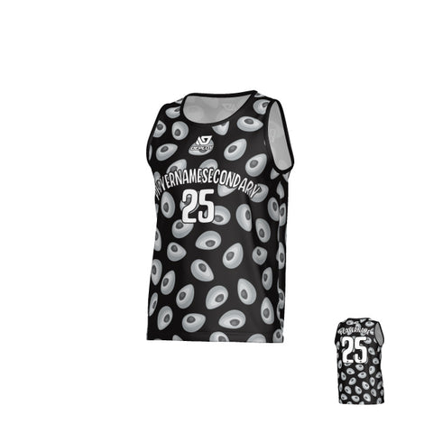 Avocado Sports Singlet - Black