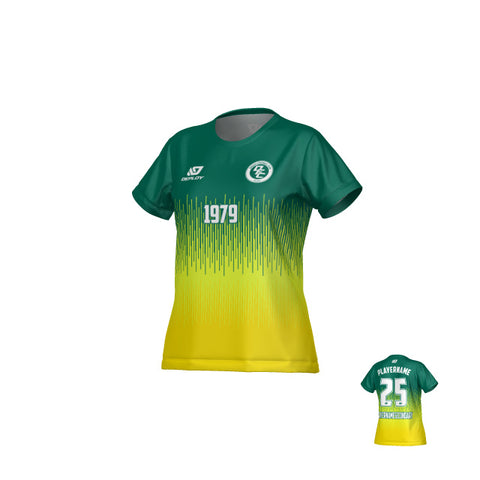 Fade Womens Jersey - Green