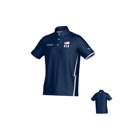 Navy FFA Players Polo - Unisex