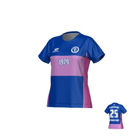 Shift Womens Jersey - Royal Blue & Purple