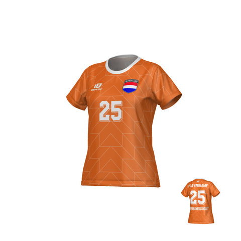 Netherlands Home Womens Jersey