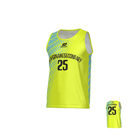 Spray Sports Singlet - Neon Yellow