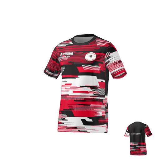 Glenwood Redbacks - Club Training Tee 2025 - Unisex & Youth - Deploy Football - Australia's Best Footballs & Soccer Balls