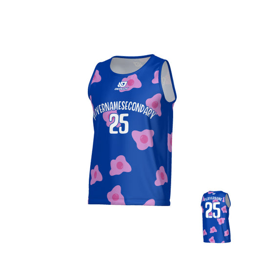 Egg Sports Singlet - Royal Blue