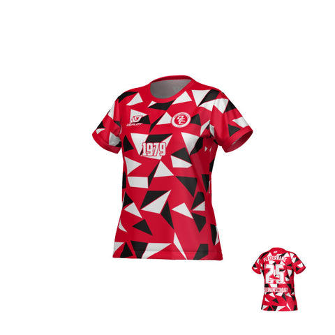 Shards Womens Jersey - Red