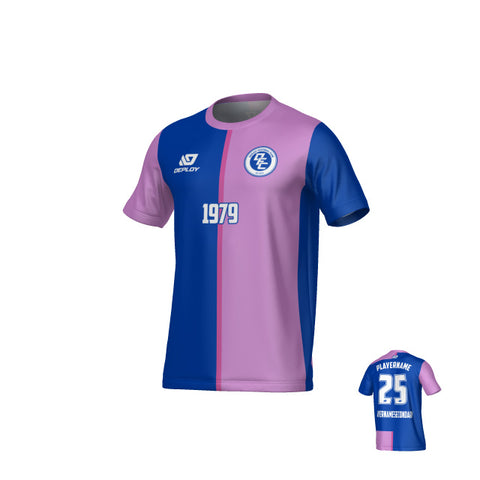Split Jersey - Royal Blue & Purple