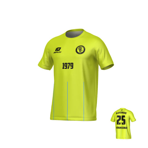 Linear Jersey - Neon Yellow