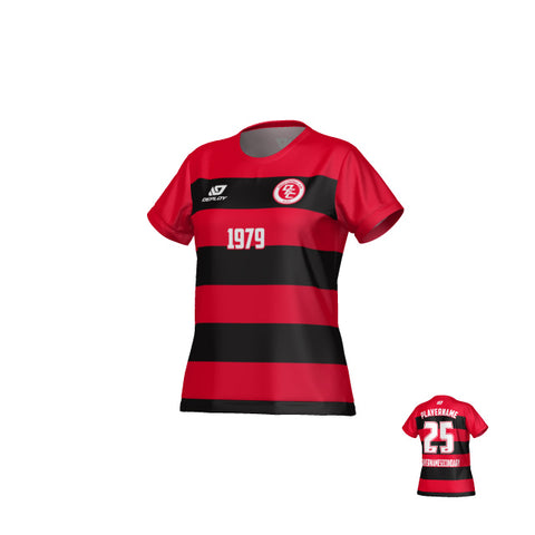Hoops Womens Jersey - Red