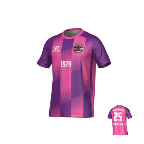 VIRGINIA UNITED SUMMER - VECTOR - PURPLE & PINK