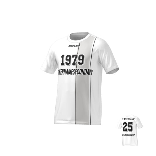 FLIGHT JERSEY 33 - WHITE - Deploy Football - Australia's Best Footballs & Soccer Balls