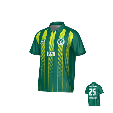 Streamline Collared Jersey - Green
