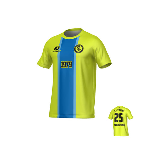Stripe Jersey - Neon Yellow
