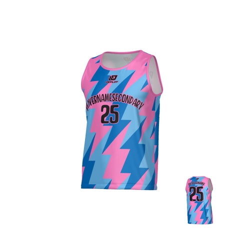 Bolts Sports Singlet - Pink