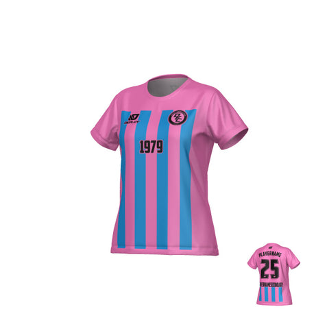 Bars Womens Jersey - Pink