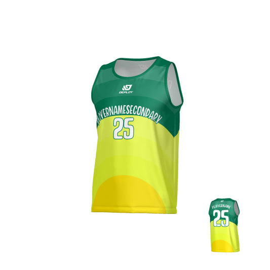 Curve Sports Singlet - Green