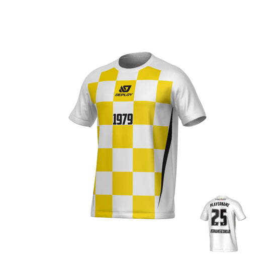 DUBBO 6s SUMMER - CHECKERS YELLOW