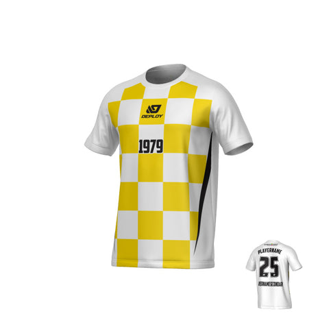 DUBBO 6s SUMMER - CHECKERS YELLOW