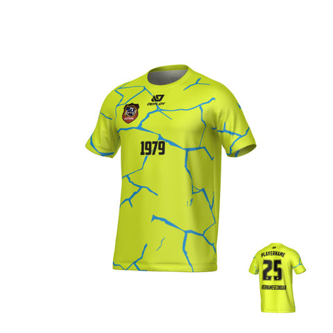 CHANDLER FUTSAL - CRACKS - NEON YELLOW