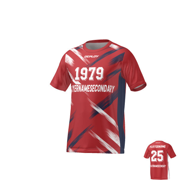 FLIGHT JERSEY 41 - RED - Deploy Football - Australia's Best Footballs & Soccer Balls
