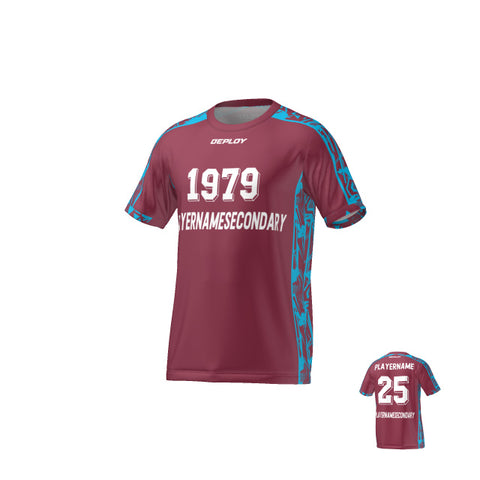 FLIGHT JERSEY 8 - MAROON - Deploy Football - Australia's Best Footballs & Soccer Balls