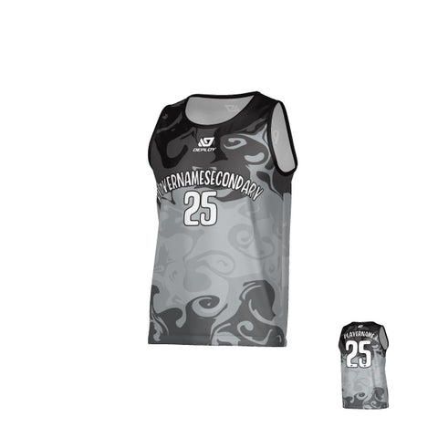 Smoke Sports Singlet - Black