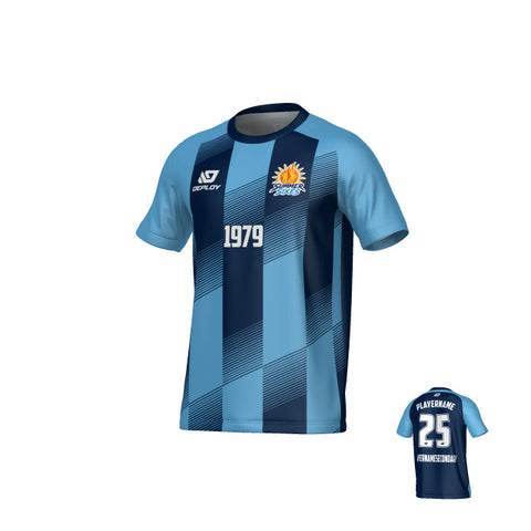 SUTHERLAND SHIRE FA SUMMER - VECTOR - NAVY & SKY BLUE