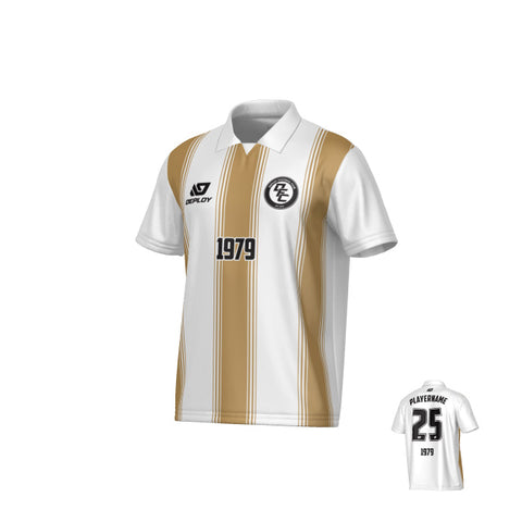 Pillars Collared Jersey - White