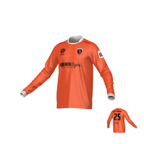 LA TROBE UNIVERSITY SOCCER CLUB - JUNIOR GIRLS - GOALKEEPER JERSEY (ELBOW PADDING)