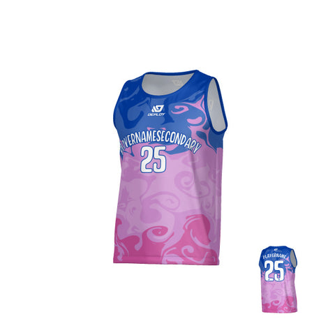 Smoke Sports Singlet - Royal Blue