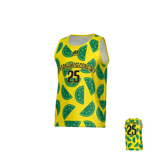 Watermelon Sports Singlet - Yellow