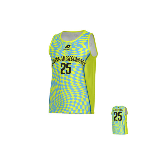 Vortex Sports Singlet - Neon Yellow