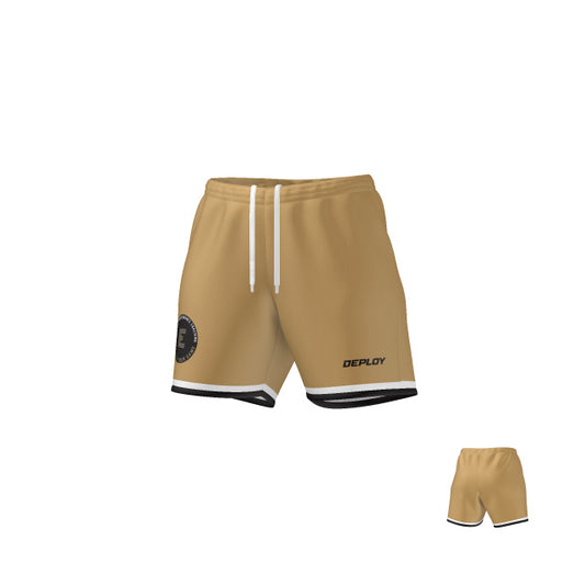 Elevate Performance Coaching - Playing Shorts Gold - Womens - Deploy Football - Australia's Best Footballs & Soccer Balls