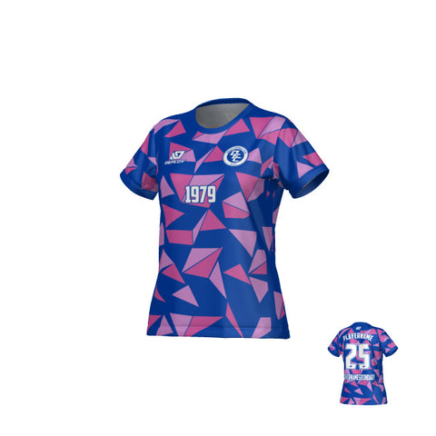 Shards Womens Jersey - Royal Blue & Purple