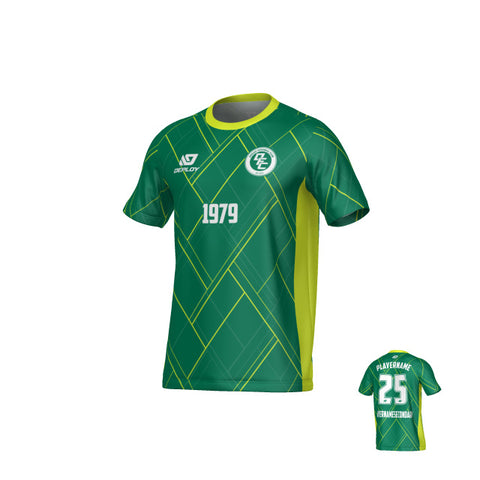 Plaid Jersey - Green