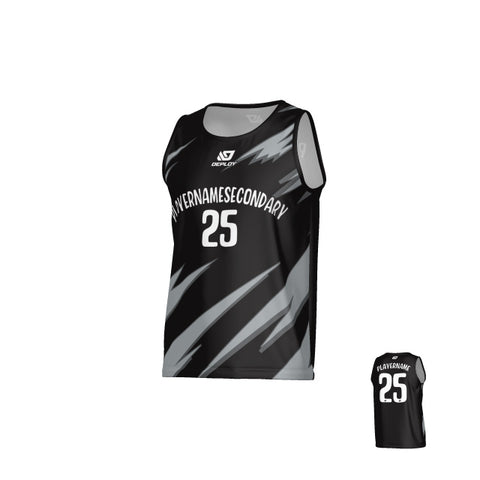 Sharp Sports Singlet - Black