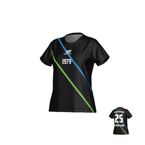 DUBBO 6s SUMMER - LADIES TRACKS FLURO GREEN