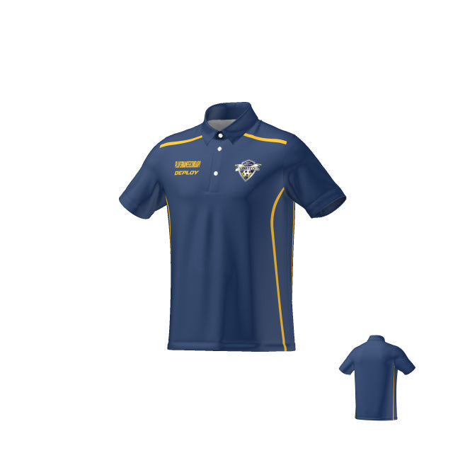 East Gippsland United FC - Club Polo (2) - Unisex & Youth - Deploy Football - Australia's Best Footballs & Soccer Balls