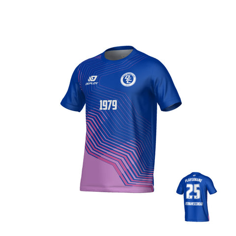 Circuit Jersey - Royal Blue & Purple