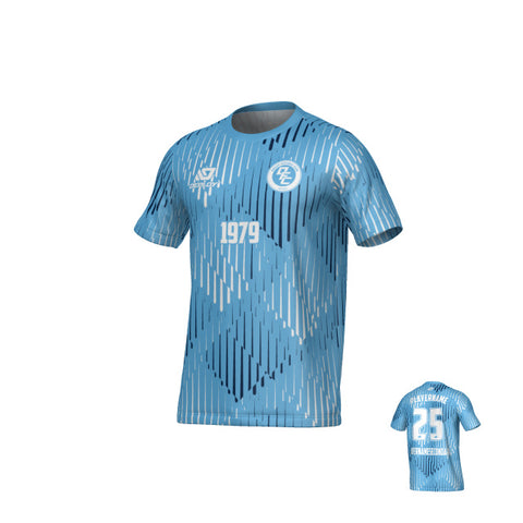 Drips Jersey - Sky Blue & Navy