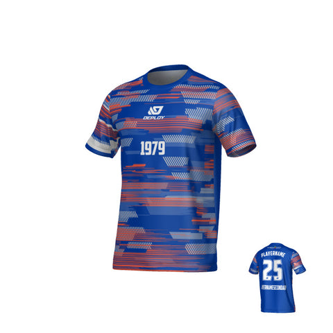 DUBBO 6s SUMMER - GLITCH ROYAL BLUE