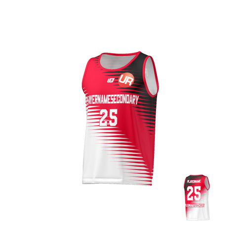 URBAN REC - FLIGHT SINGLET COMB - RED
