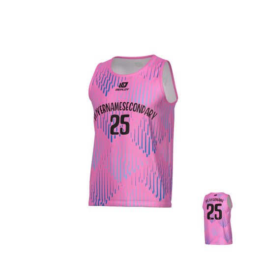 Drips Sports Singlet - Pink