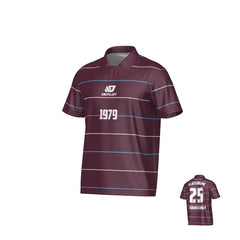 DUBBO 6s SUMMER - GRID MAROON
