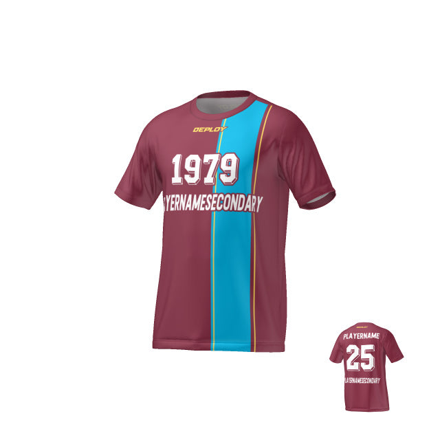 FLIGHT JERSEY 33 - MAROON - Deploy Football - Australia's Best Footballs & Soccer Balls