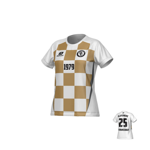 Checkers Womens Jersey - White