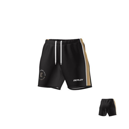 Elevate Performance Coaching - Playing Shorts Black - Ladies - Deploy Football - Australia's Best Footballs & Soccer Balls