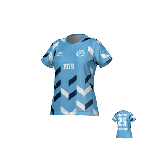 Arrows Womens Jersey - Sky Blue & Navy