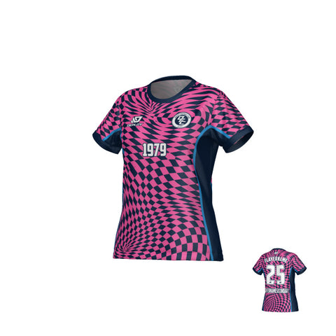 Vortex Womens Jersey - Navy & Pink