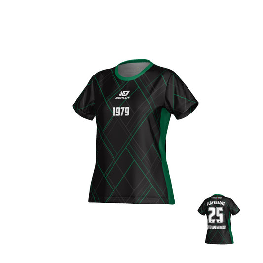 DUBBO 6s SUMMER - LADIES PLAID GREEN